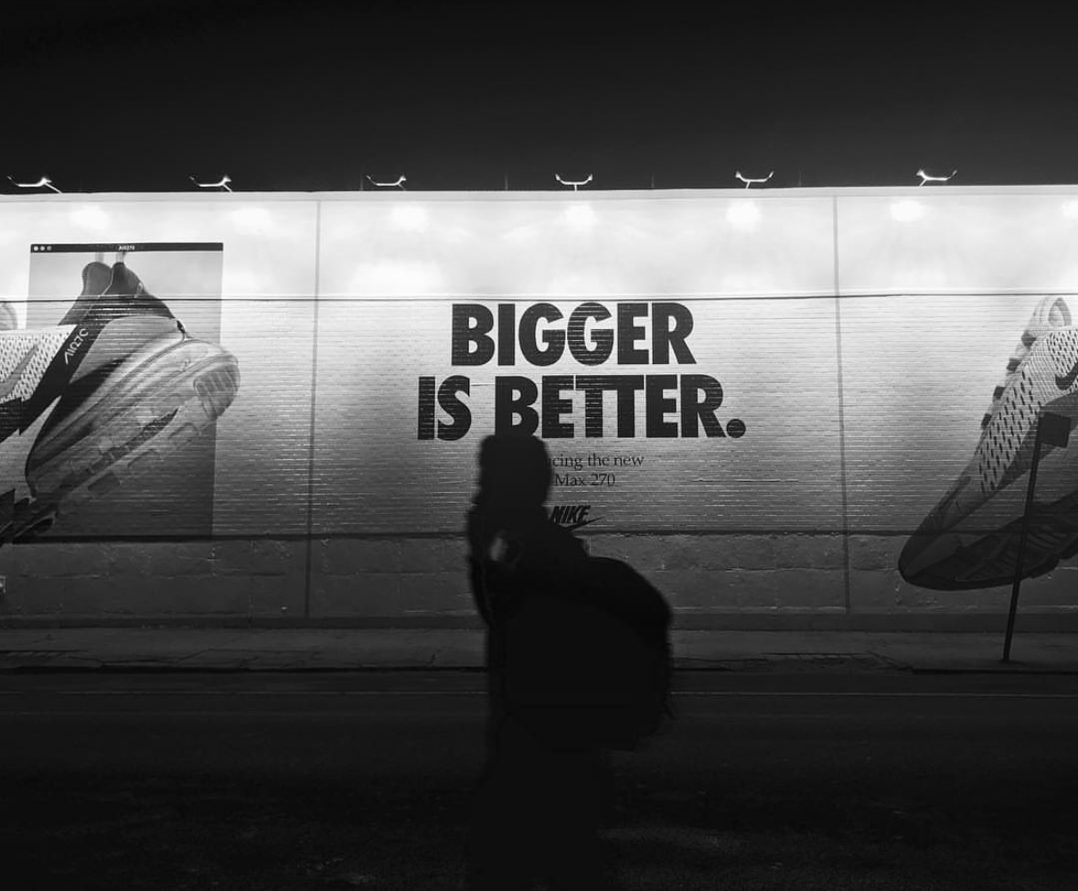Bigger it is better